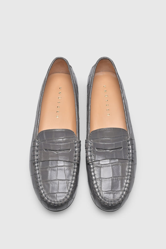 Loafer 1490 Cocco Stampato Antracite