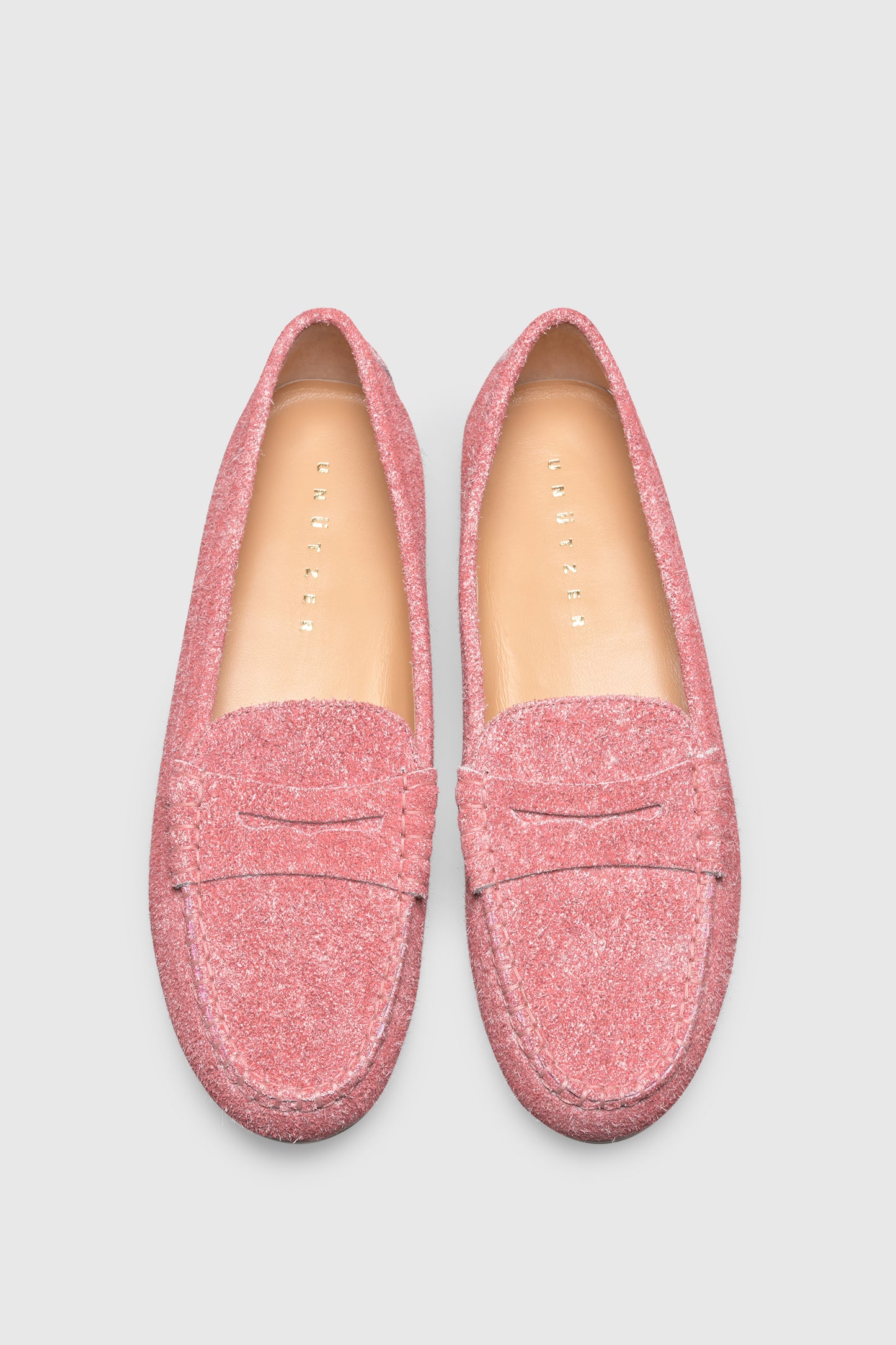 Loafer 1490 Fuzzy Velour Red