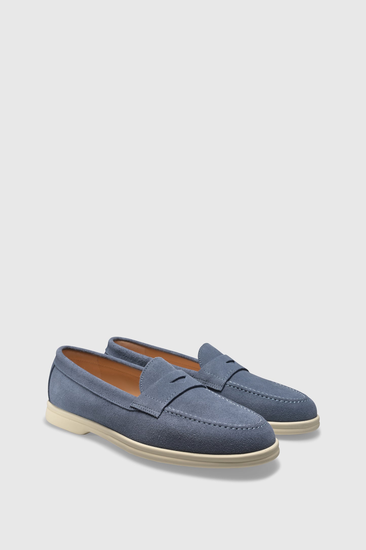 Loafer U130 Velour Light Blue