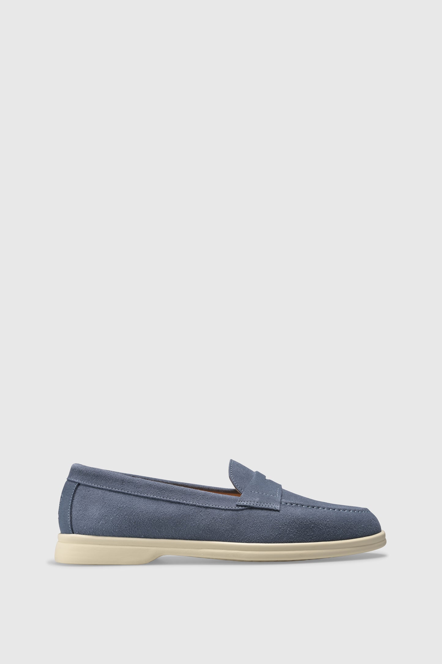 Loafer U130 Velour Light Blue