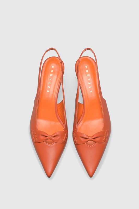 Slingback 9570 Nappa Apricot