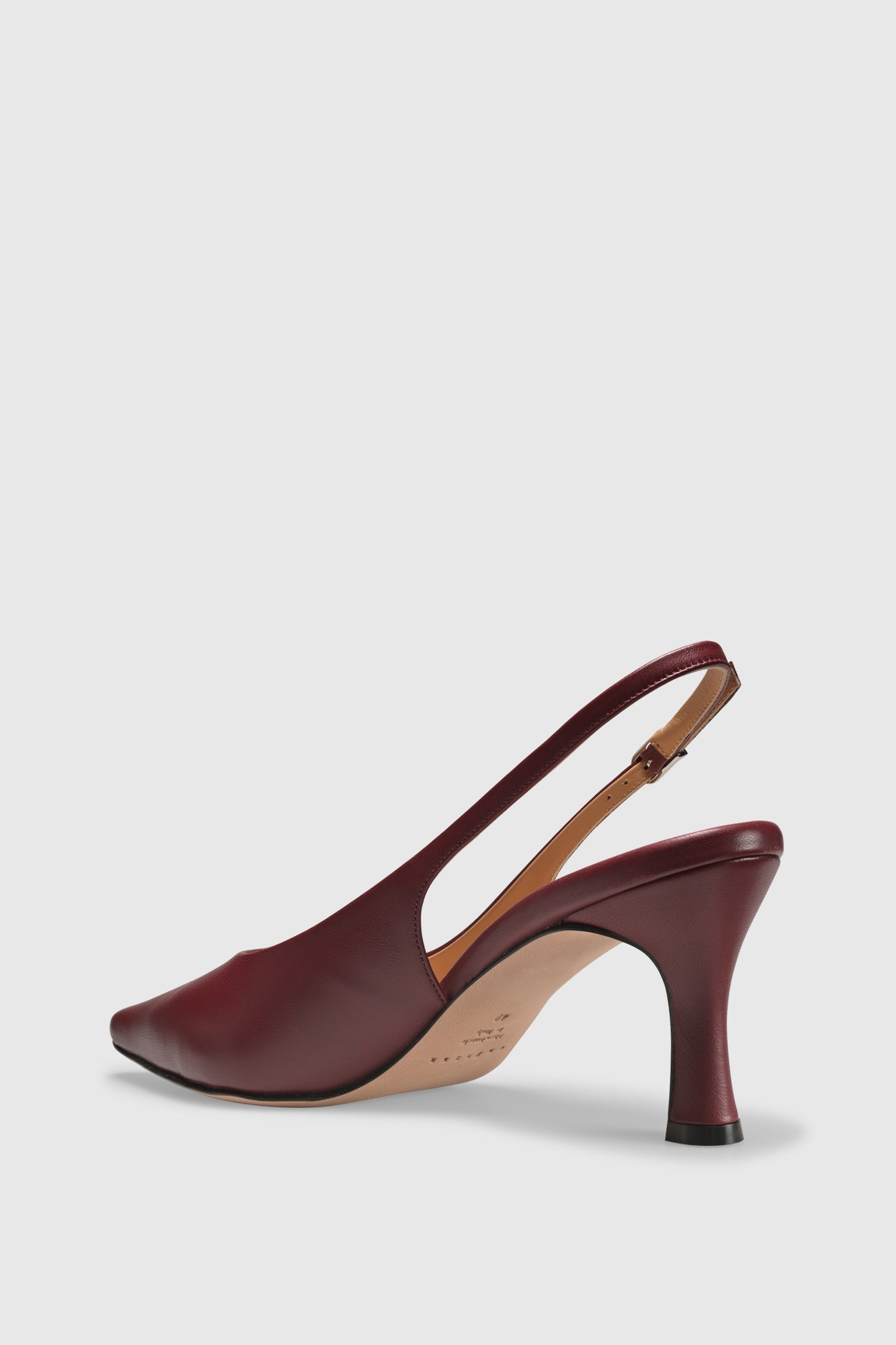 Slingback 9581 Nappa Ruby
