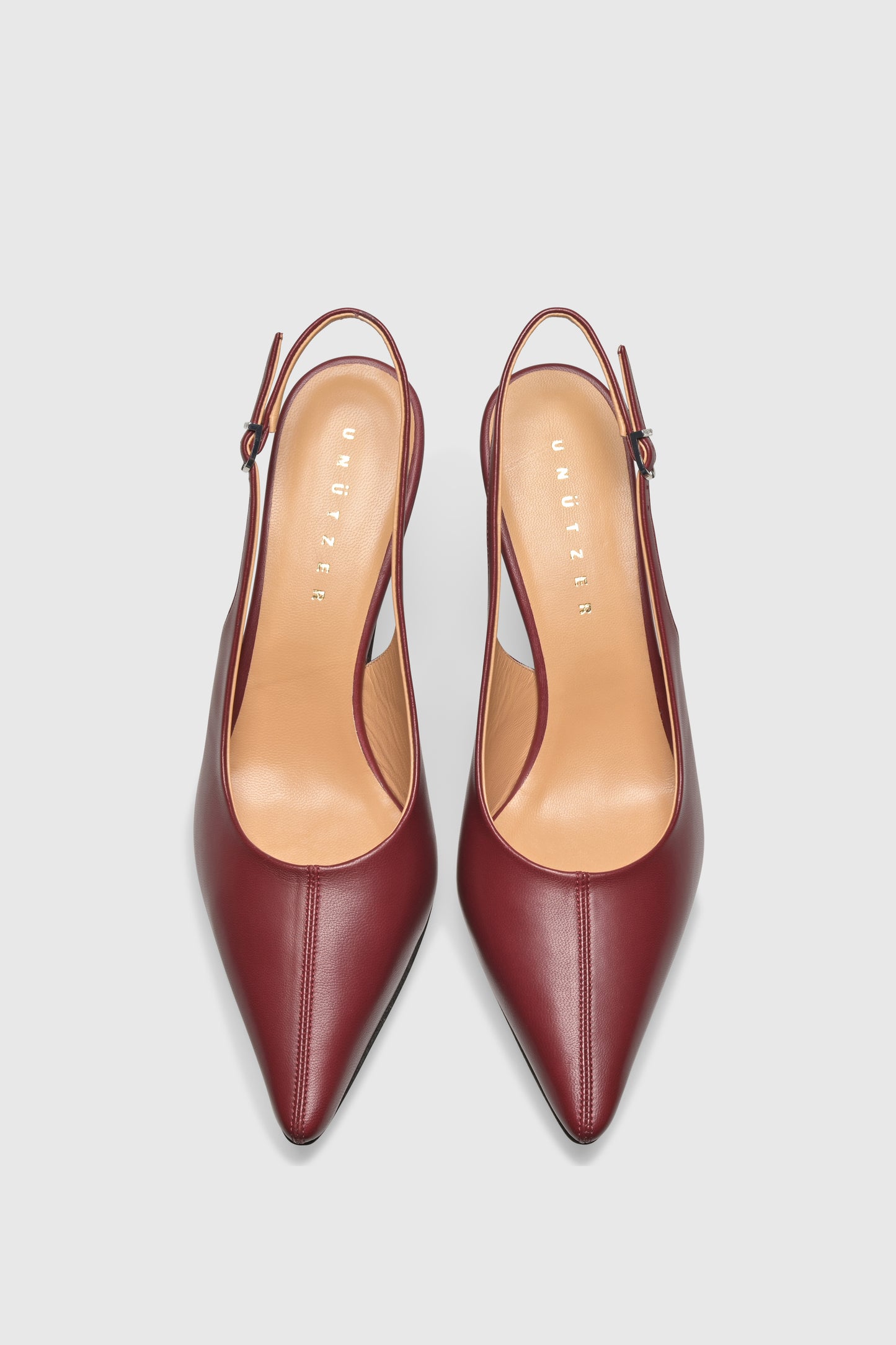 Slingback 9581 Nappa Ruby