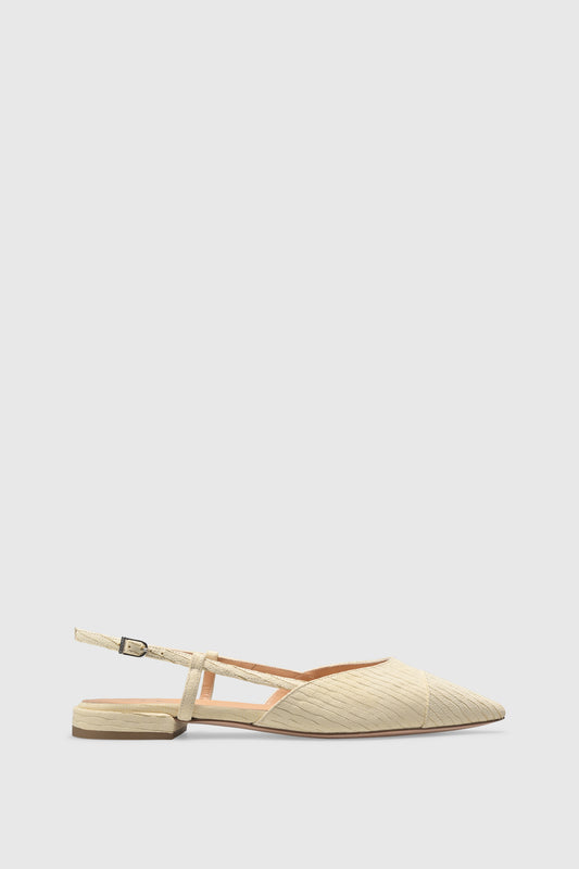 Slingback 8667 Ribbed Mousse Lime