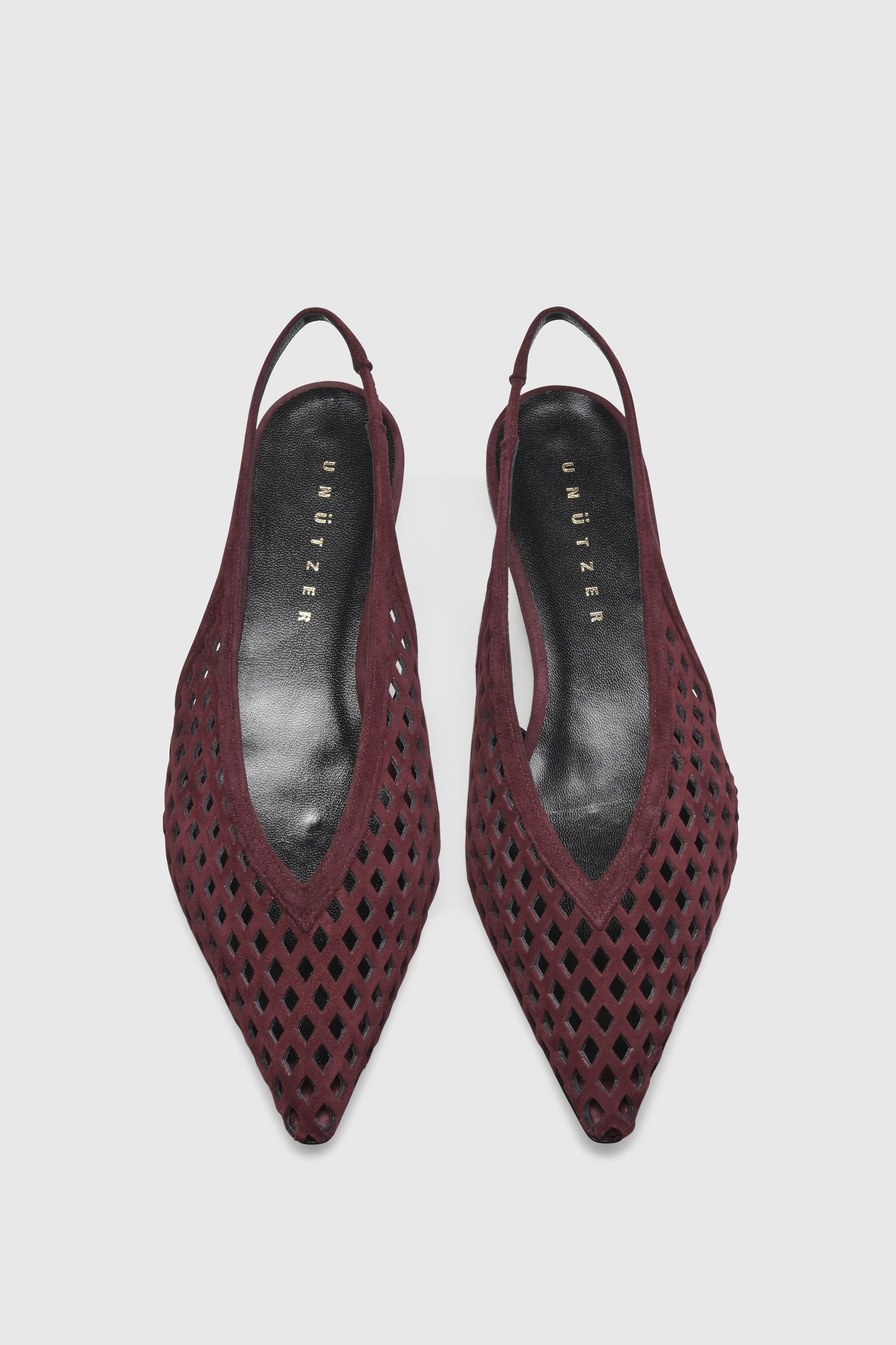 Slingback 9422 Camoscio Plum