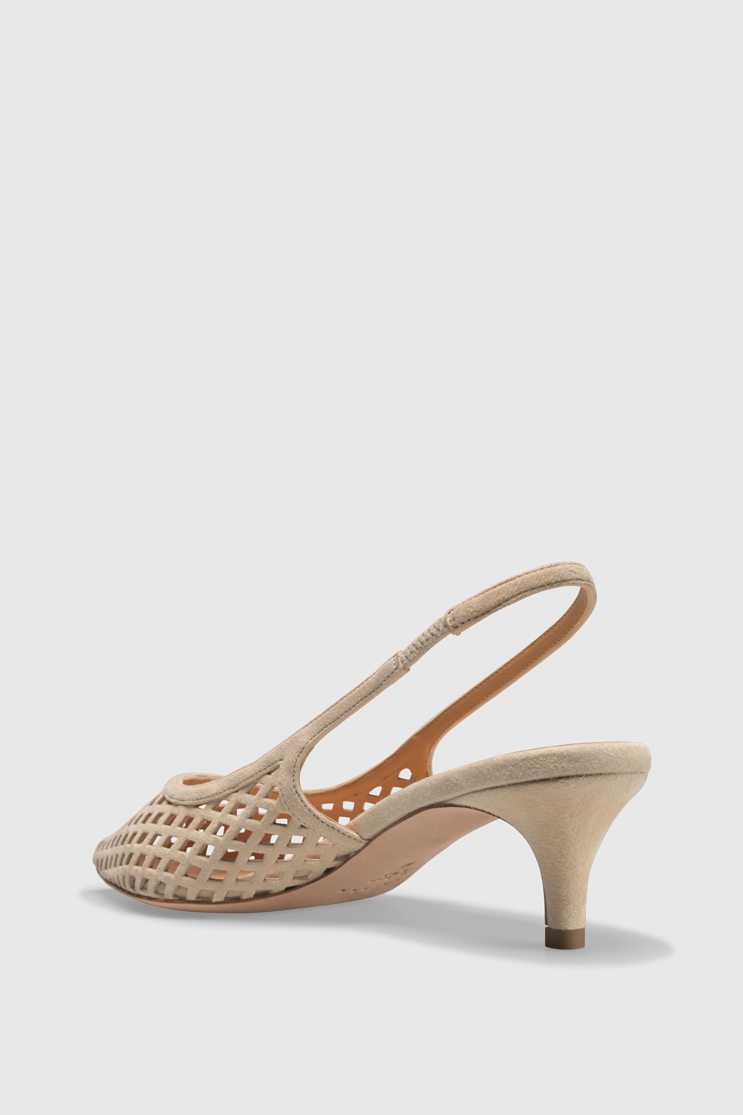 Slingback 9515 Camoscio Latte