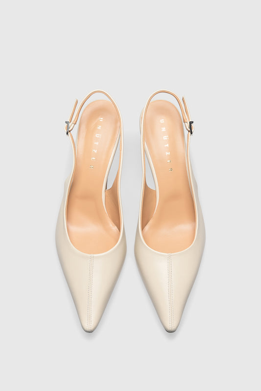 Slingback 9581 Nappa Latte
