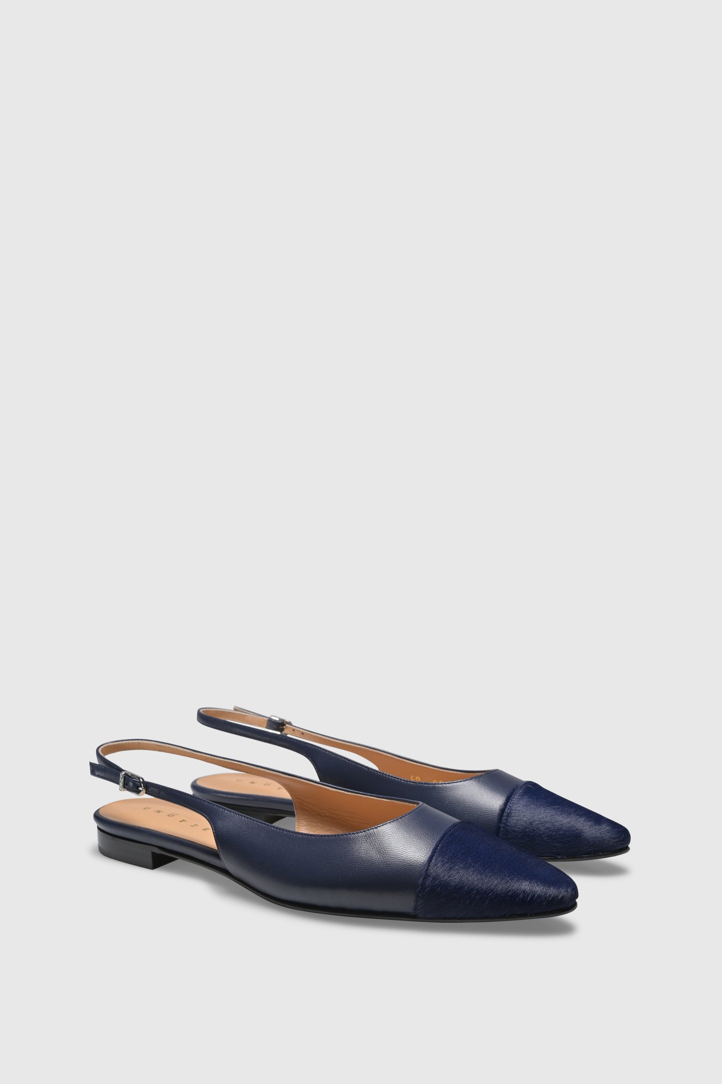 Slingback 9598 Nappa Pony Navy