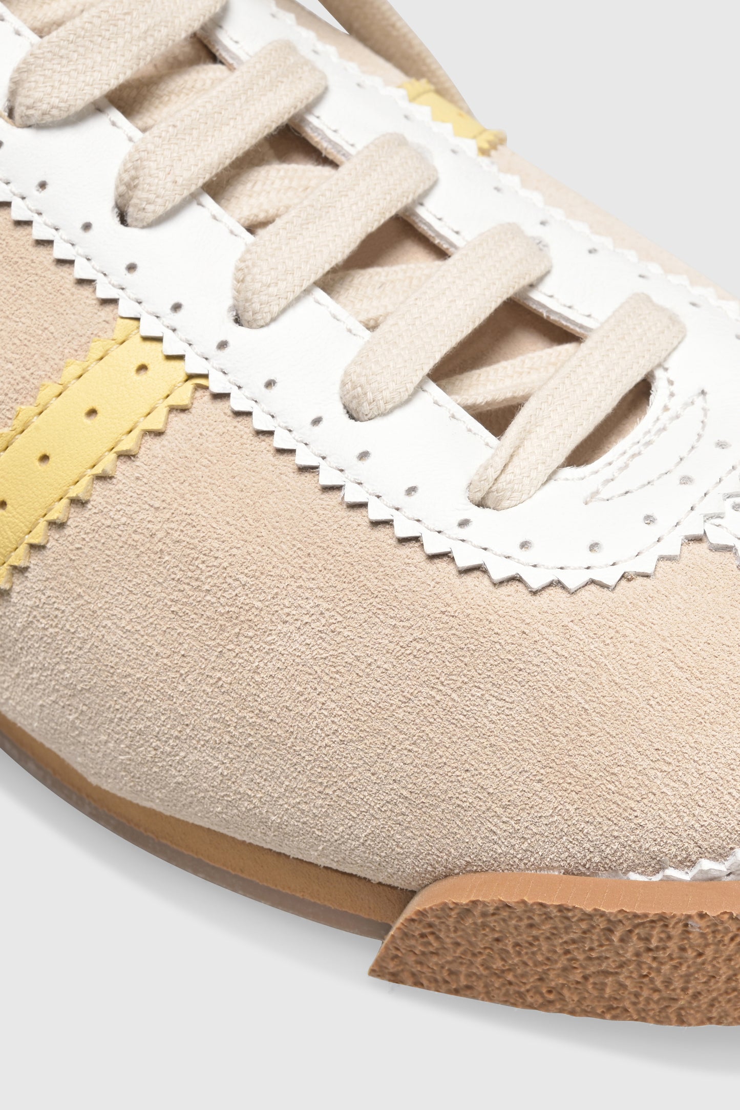 Sneaker 9230 Velour Nappa Camoscio White Latte Lime