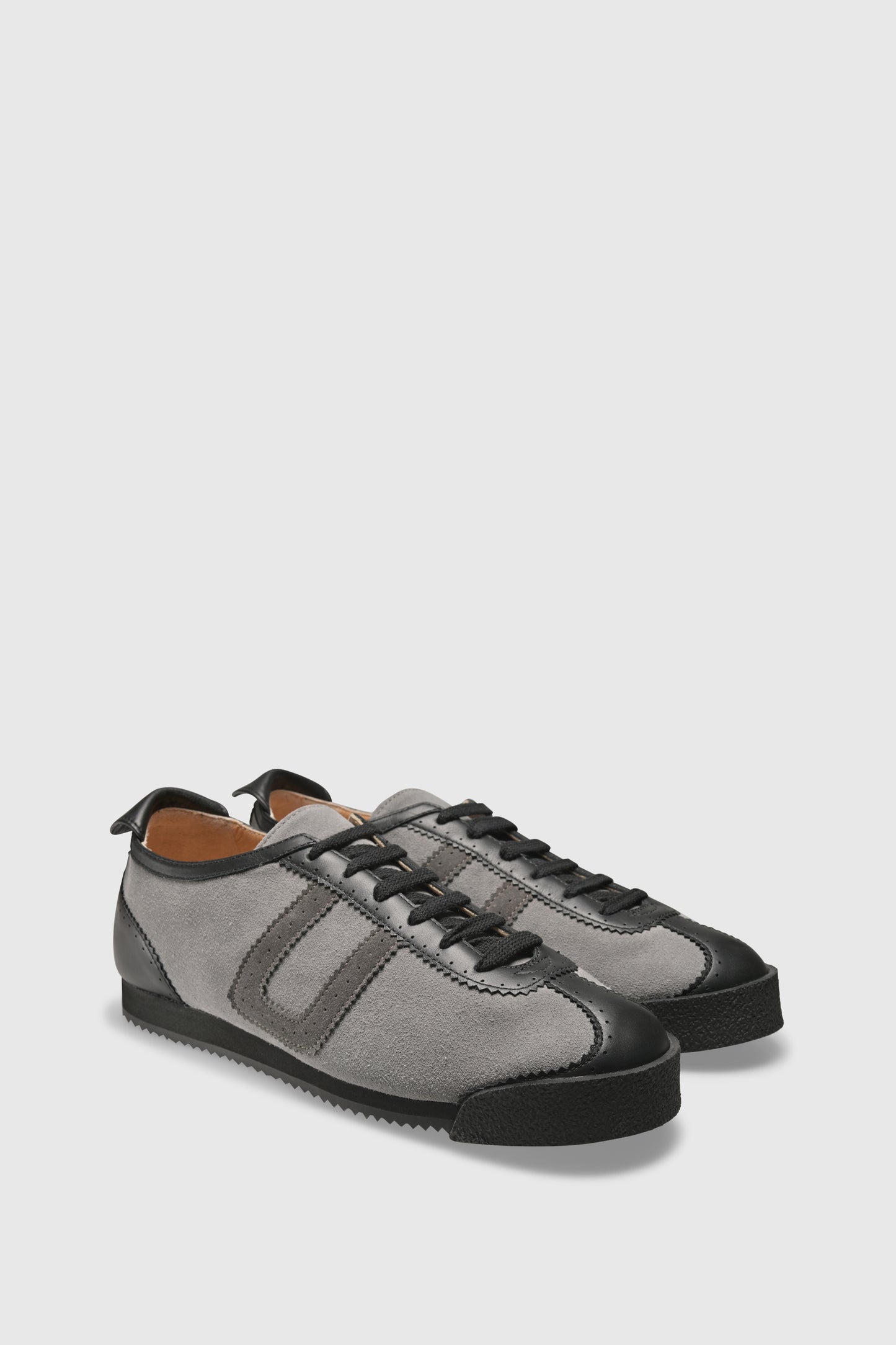 Sneaker 9230 Velour Nappa Carbon Grey Black