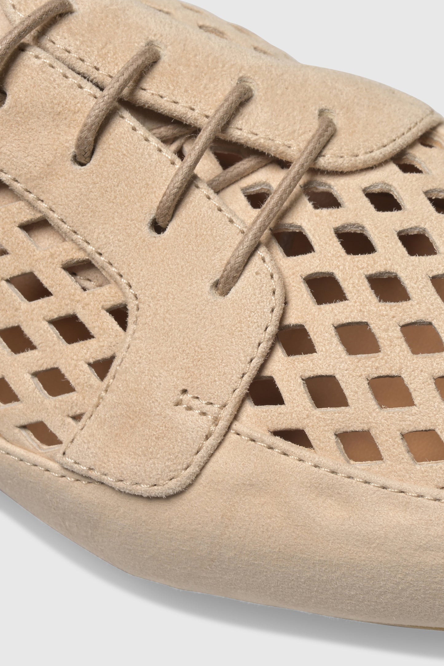 Sneaker 9584 Camoscio Latte