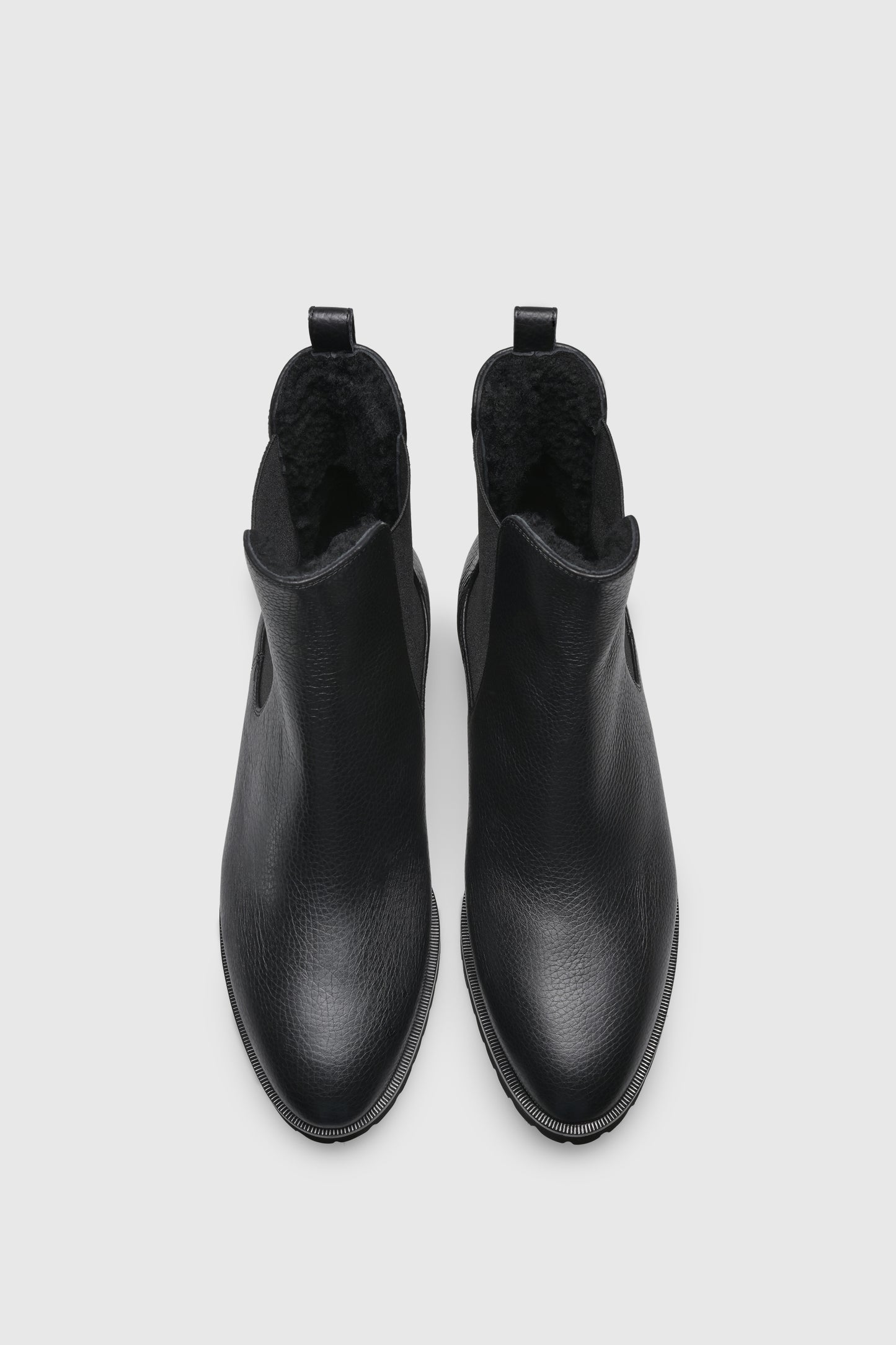 Ankle boots 7429 Eureka Black Shearling Black