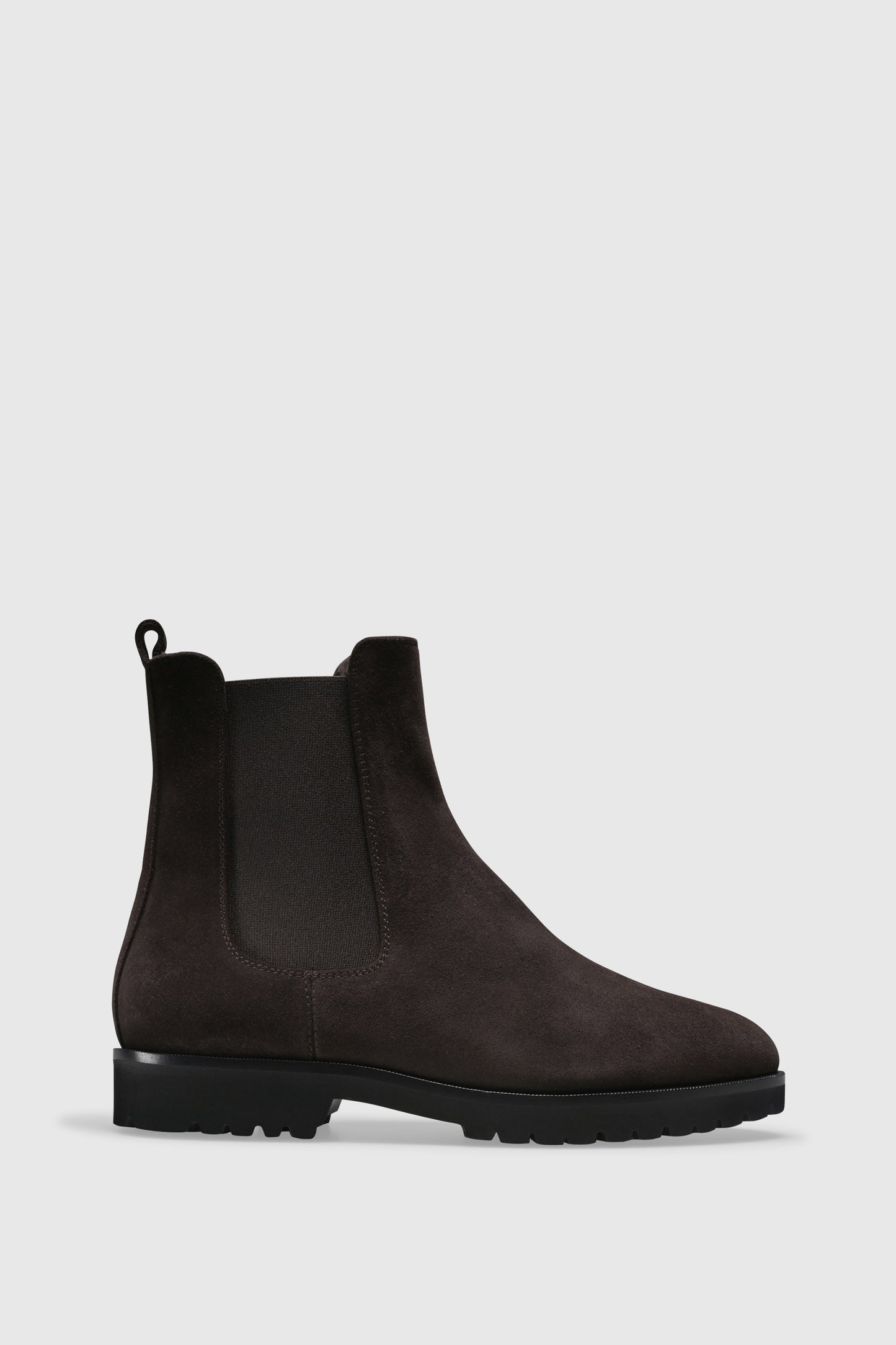 Stiefelette 7429 Velour Chocolate Shearling Chocolate