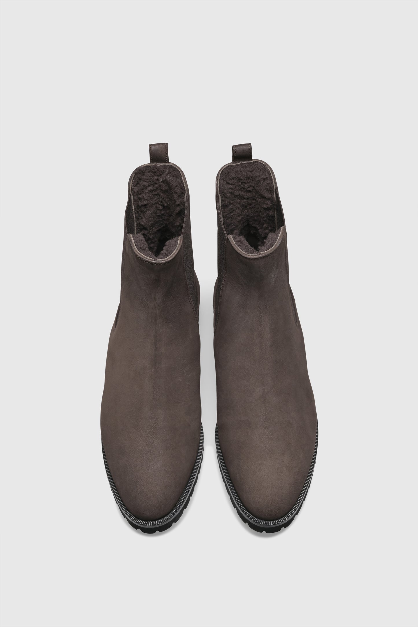 Ankle boots 7429 Vitello Shearling Brushed Chocolate