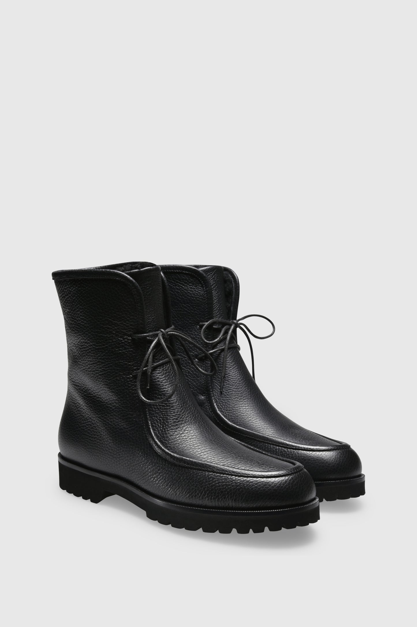 Stiefelette 9484 Eureka Black Shearling Black