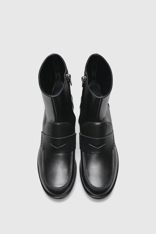 Stiefelette 9539 Vitello Black