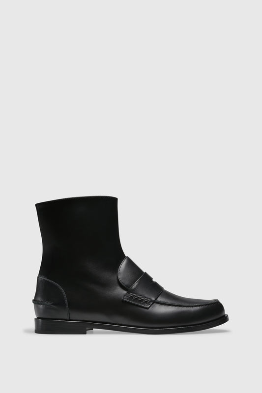 Stiefelette 9539 Vitello Black