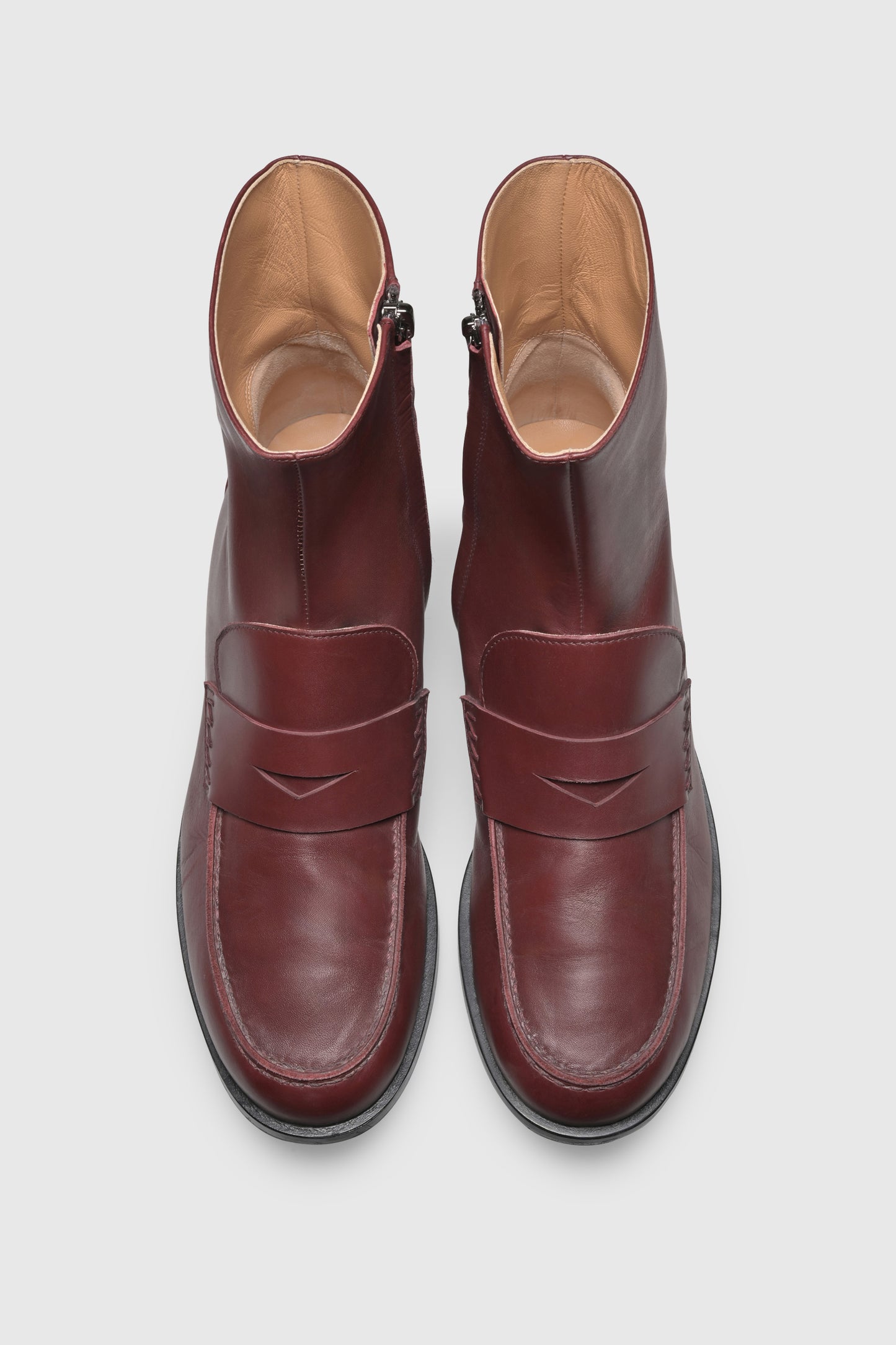 Stiefelette 9539 Vitello Bordeaux