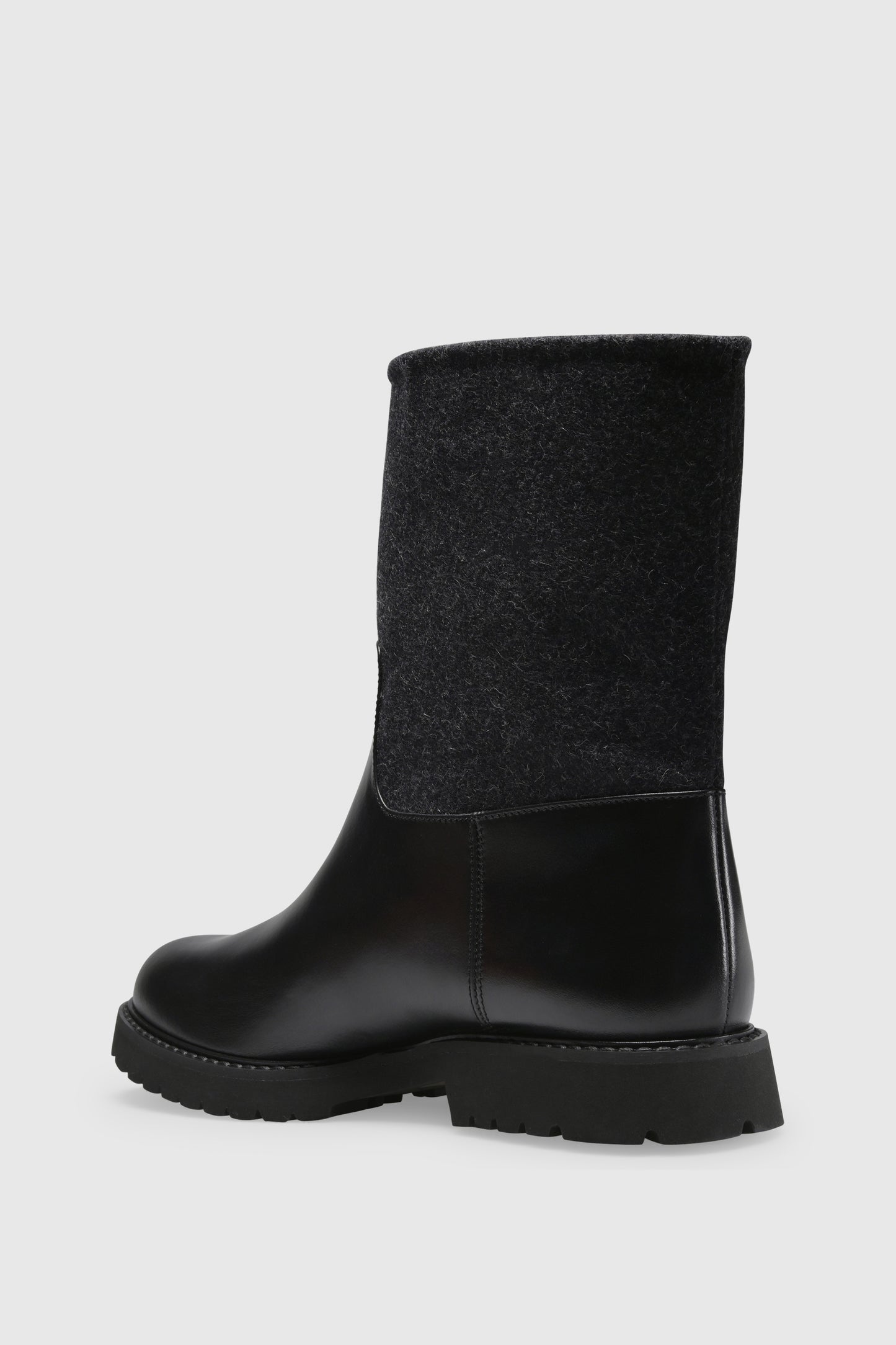 Stiefelette 9541 Vitello Loden Black