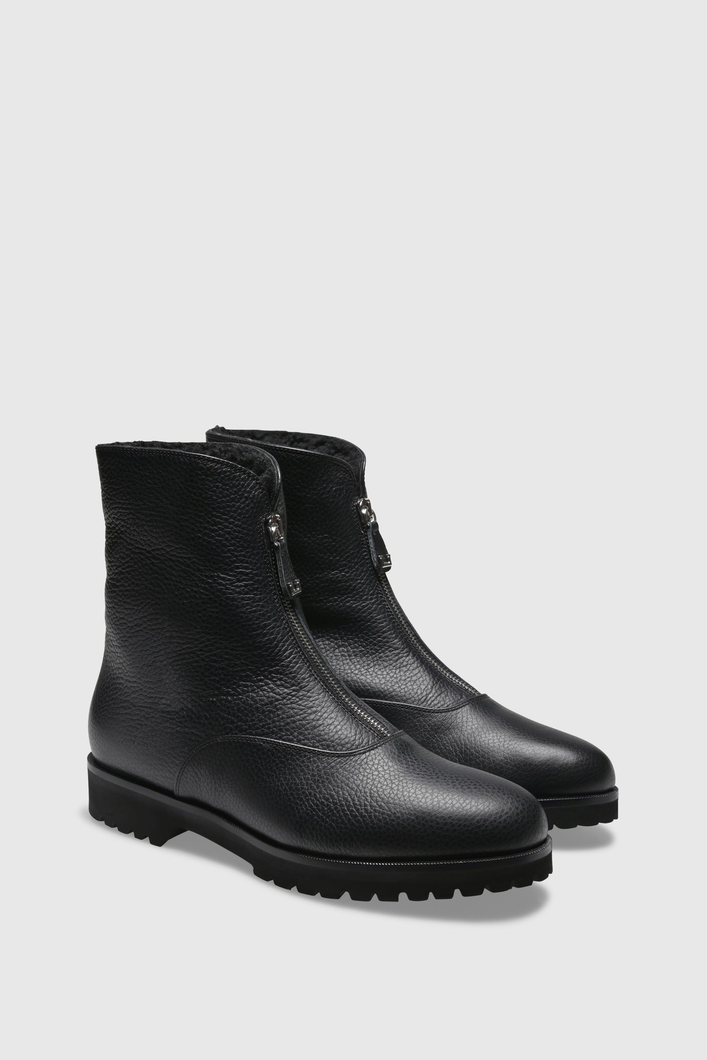 Stiefelette 9542 Eureka Black Shearling Black