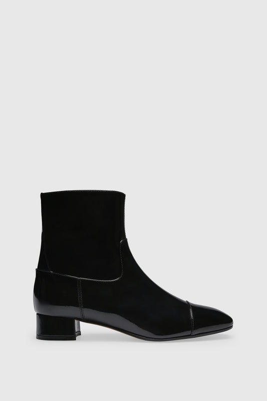 Stiefelette 9543 Vernice Black