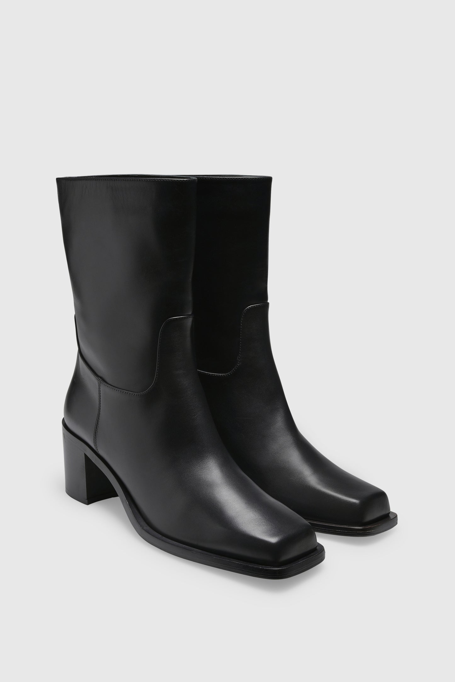 Stiefelette 9544 Vitello Black