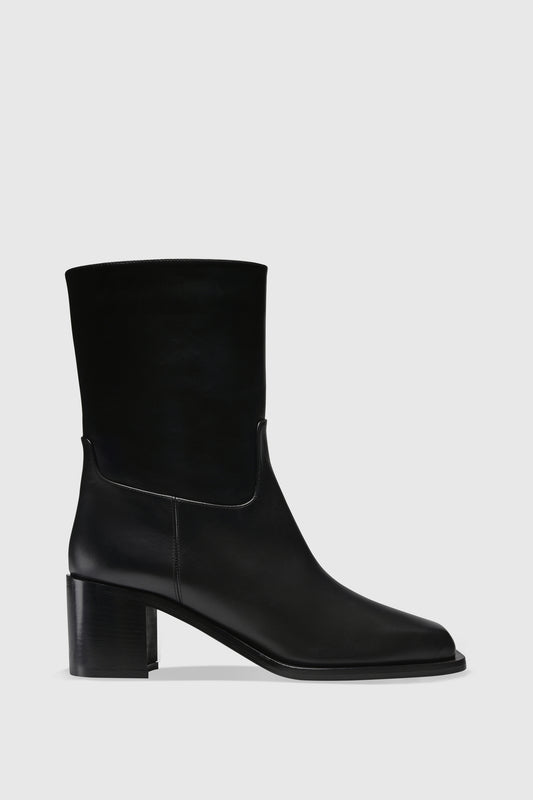 Stiefelette 9544 Vitello Black