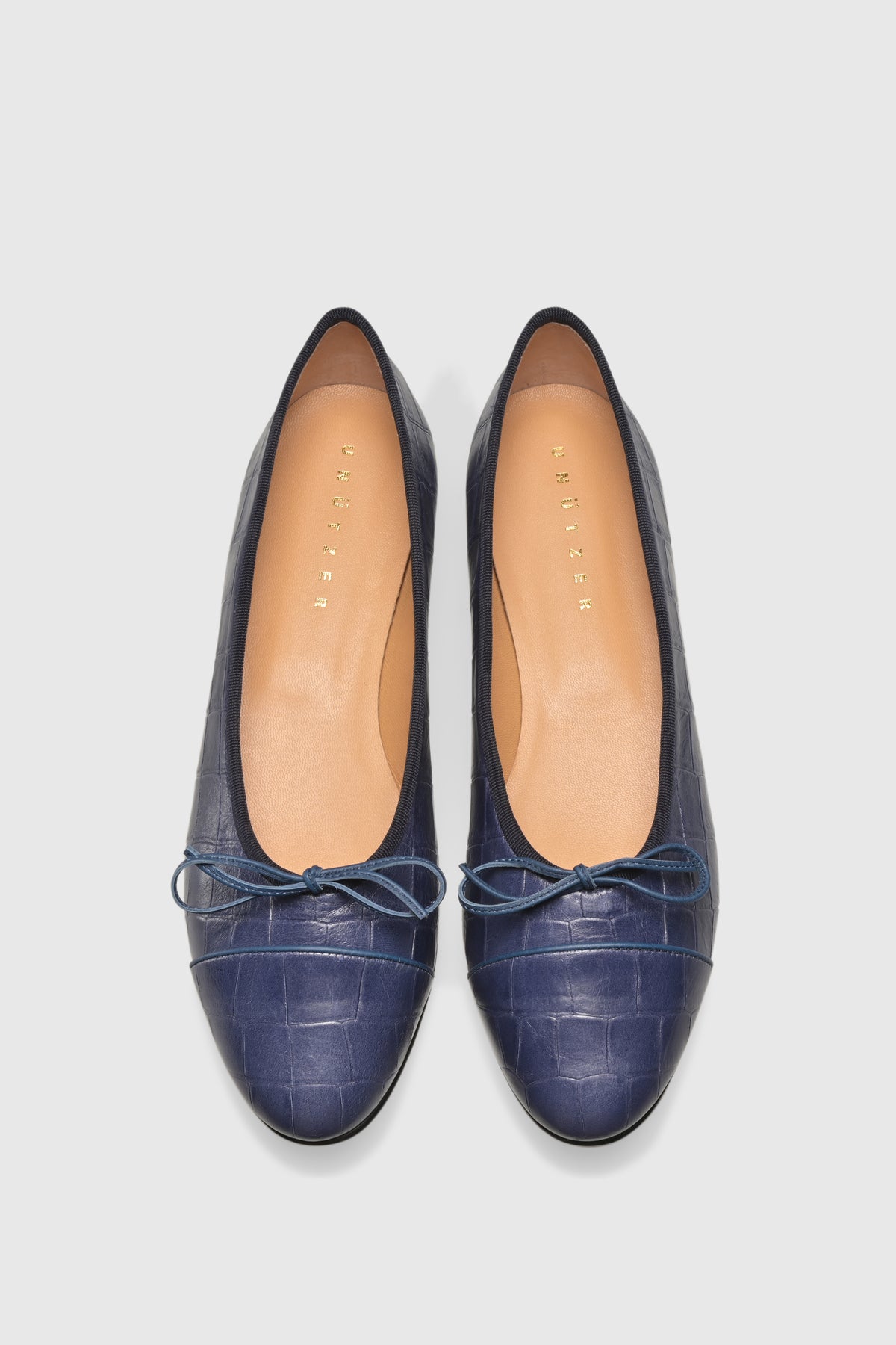 Ballerina 963 Embossed Leather