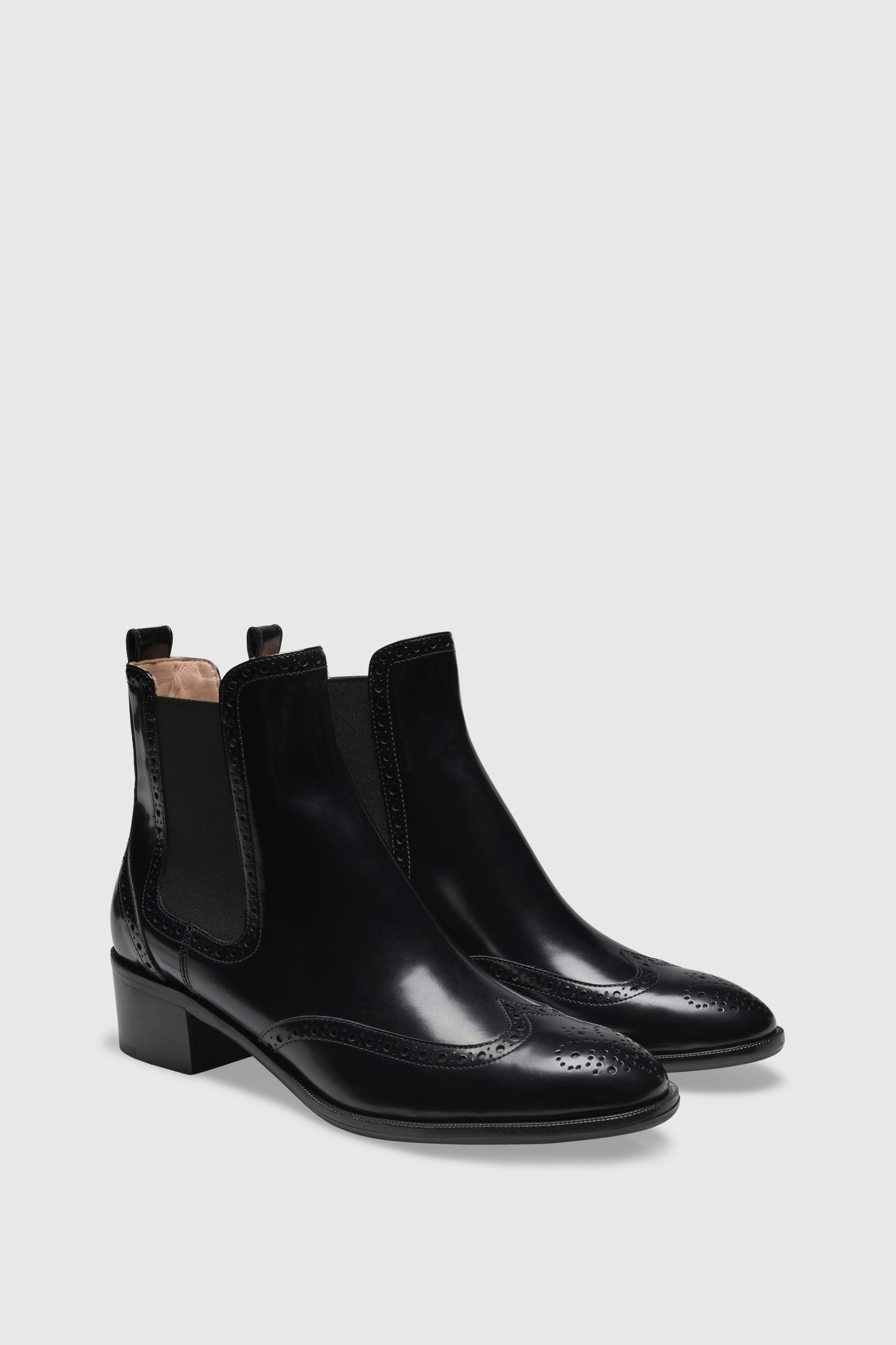 Ankle boots 7471 Spazzolato Black