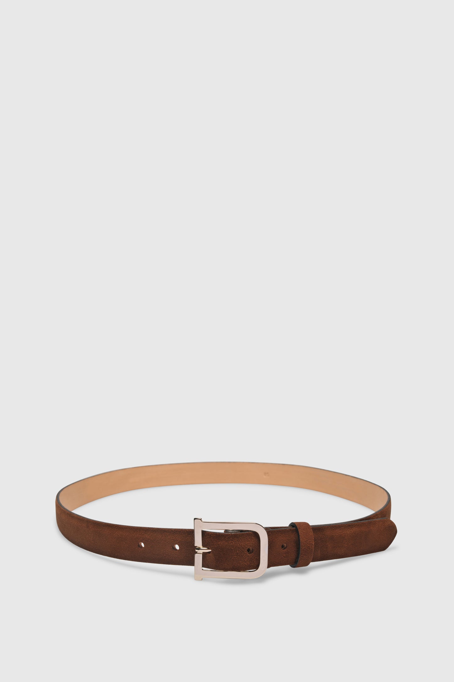 Bold Signature Belt Camoscio Cognac
