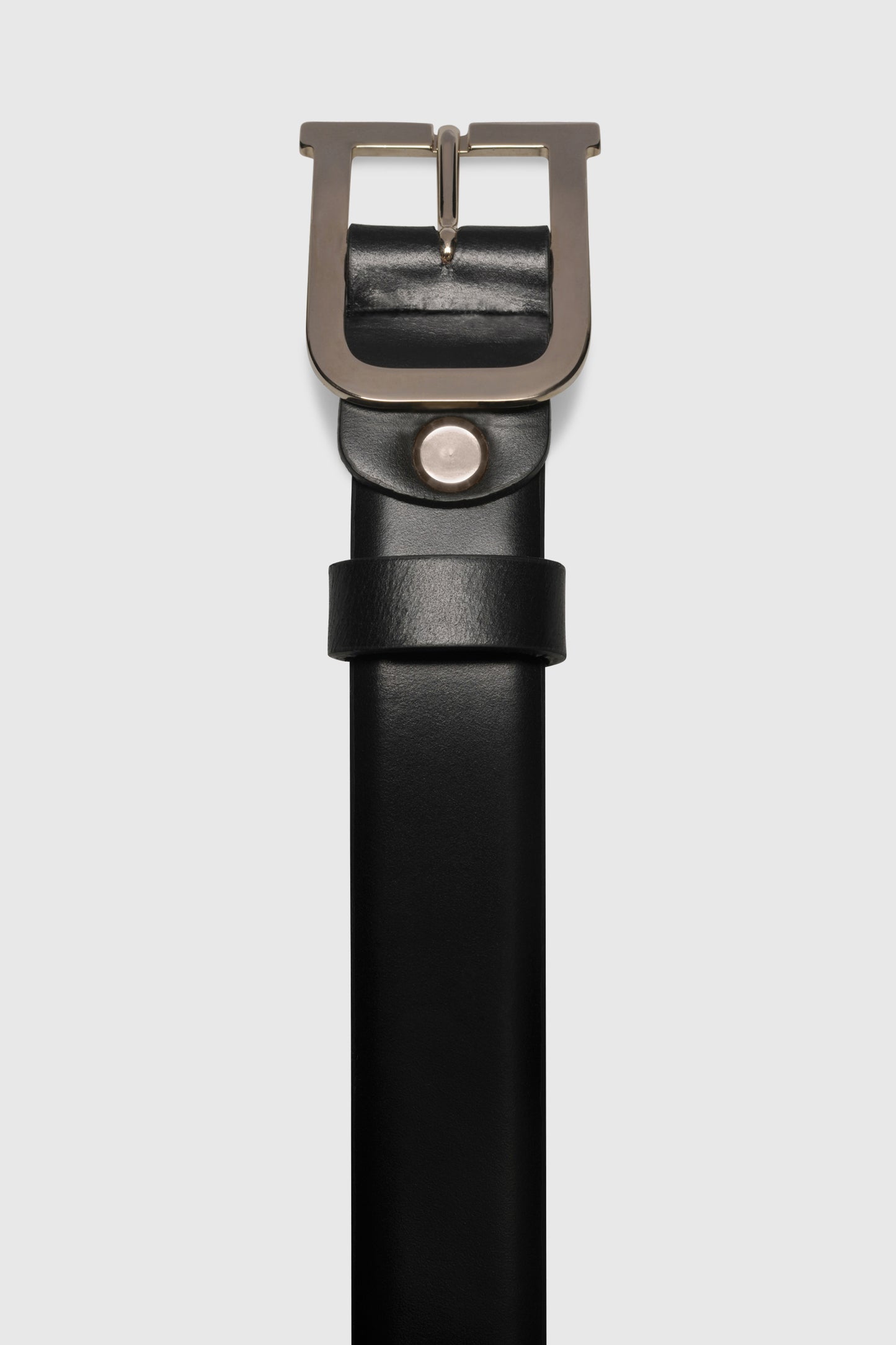 Bold Signature Belt Vitello Black