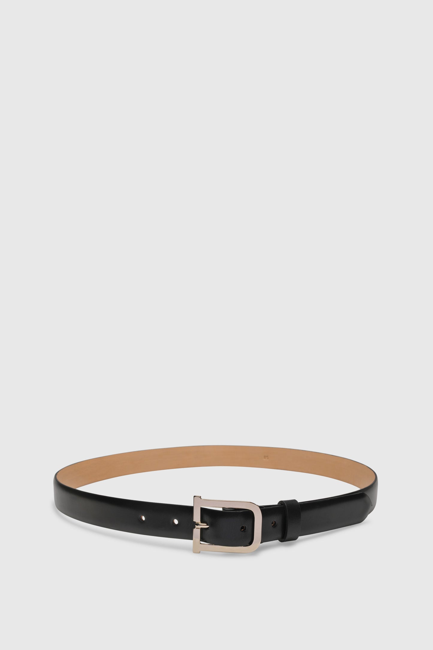 Bold Signature Belt Vitello Black