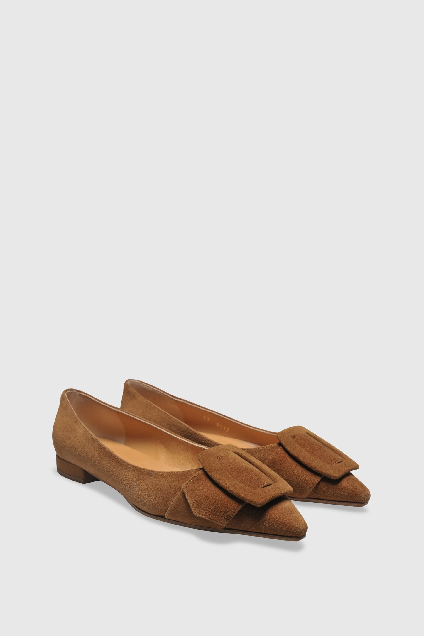 Ballerina 8212 Camoscio Brandy