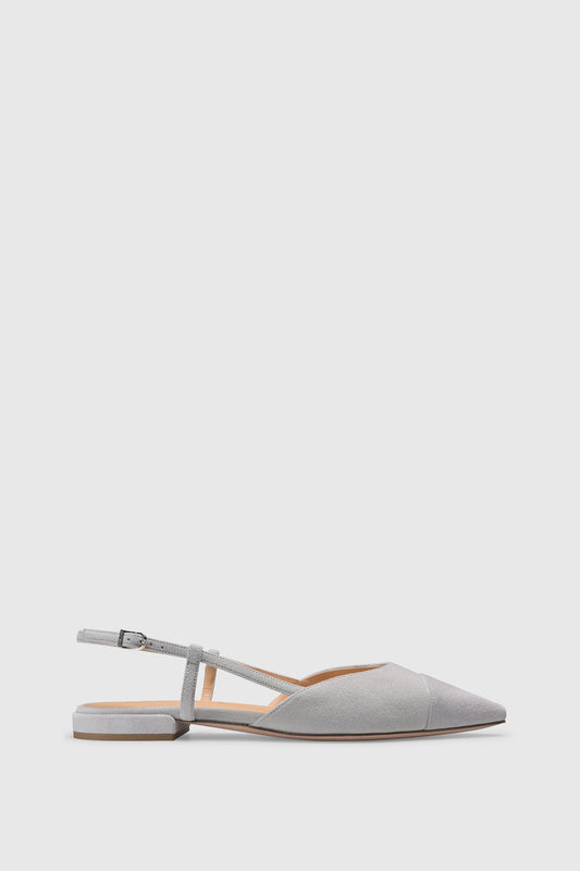 Slingback 8667 Camoscio Stone