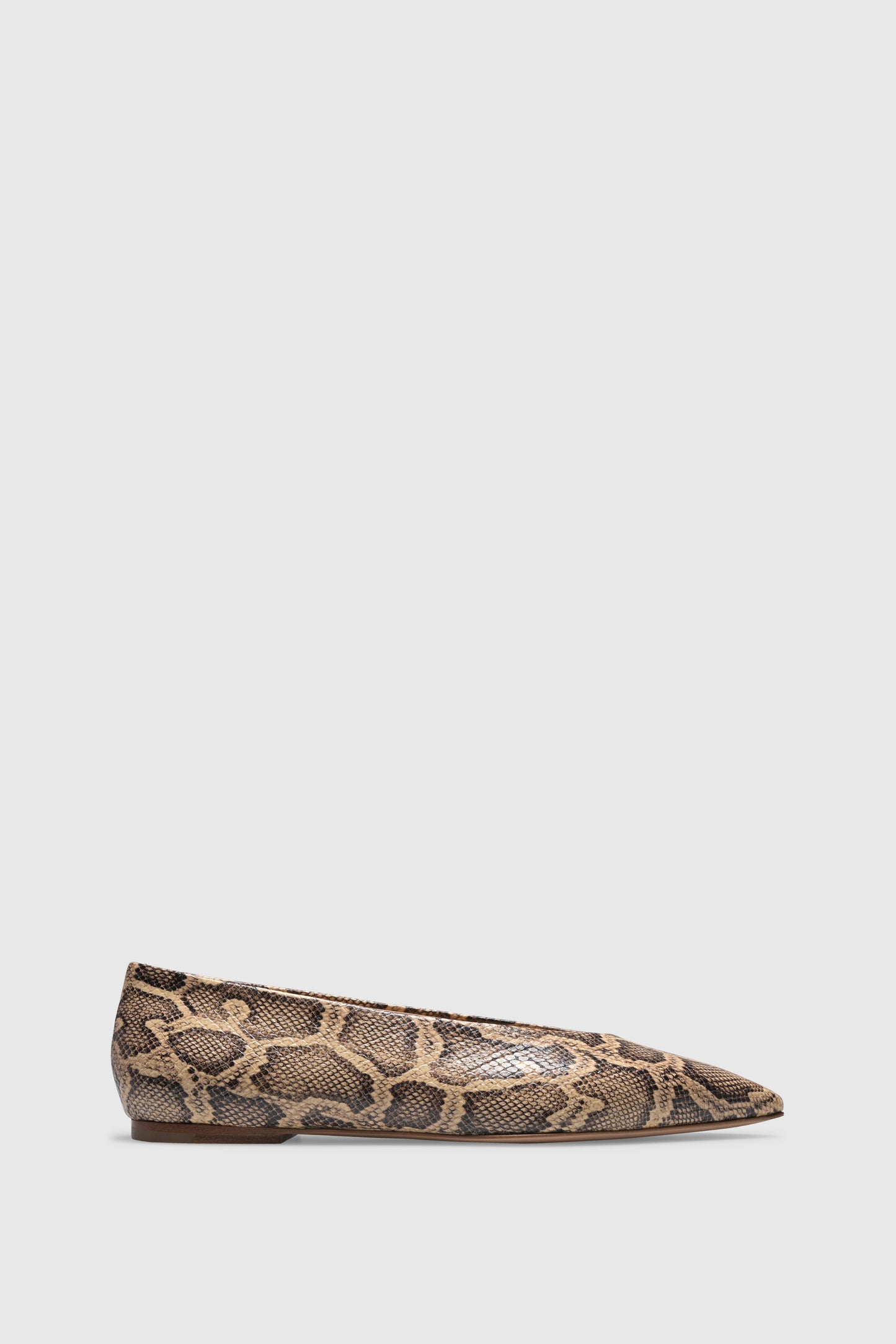 Ballerina 9342 Pitone Stampato Beige