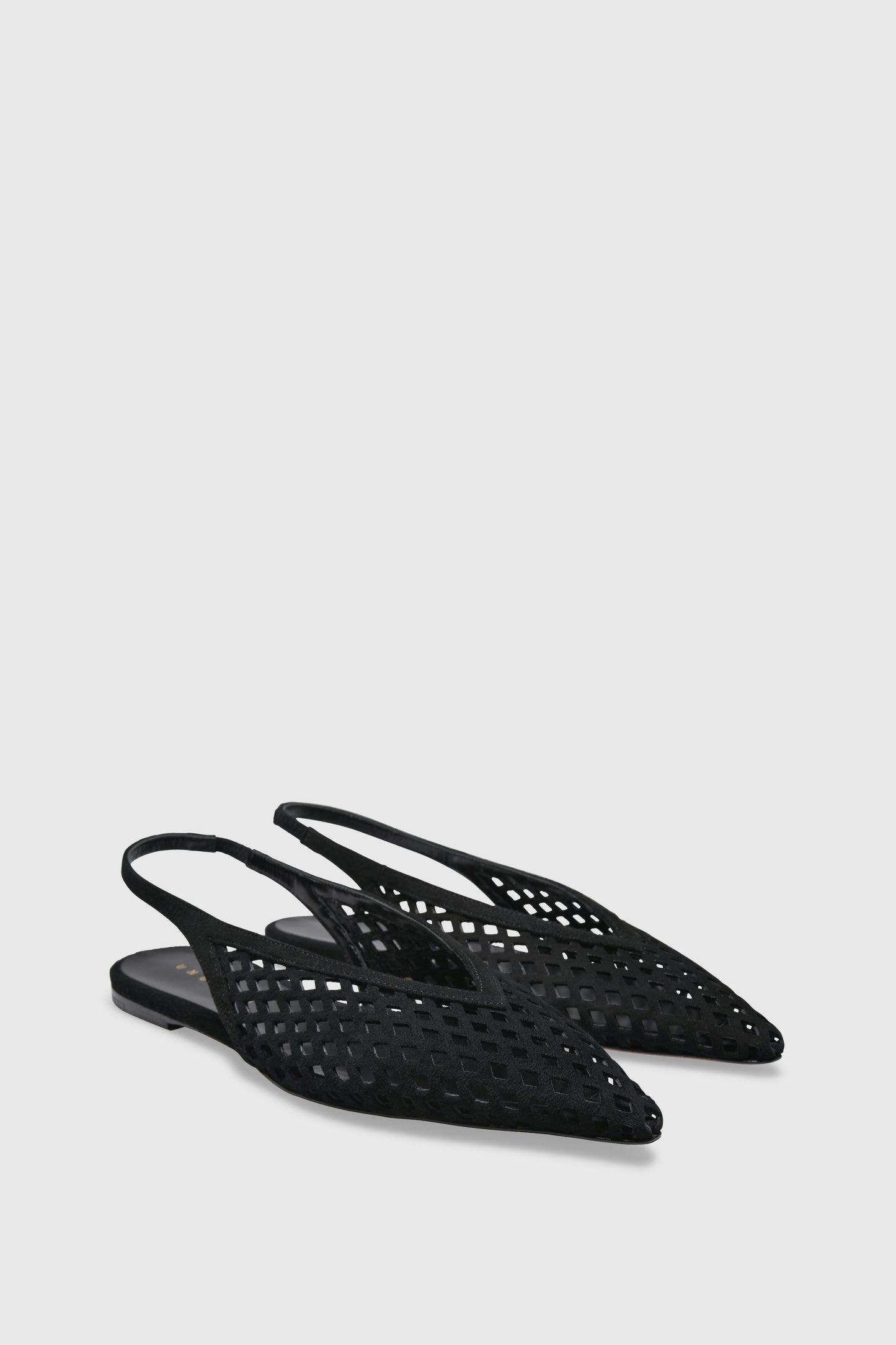 Slingback 9422 Camoscio Black