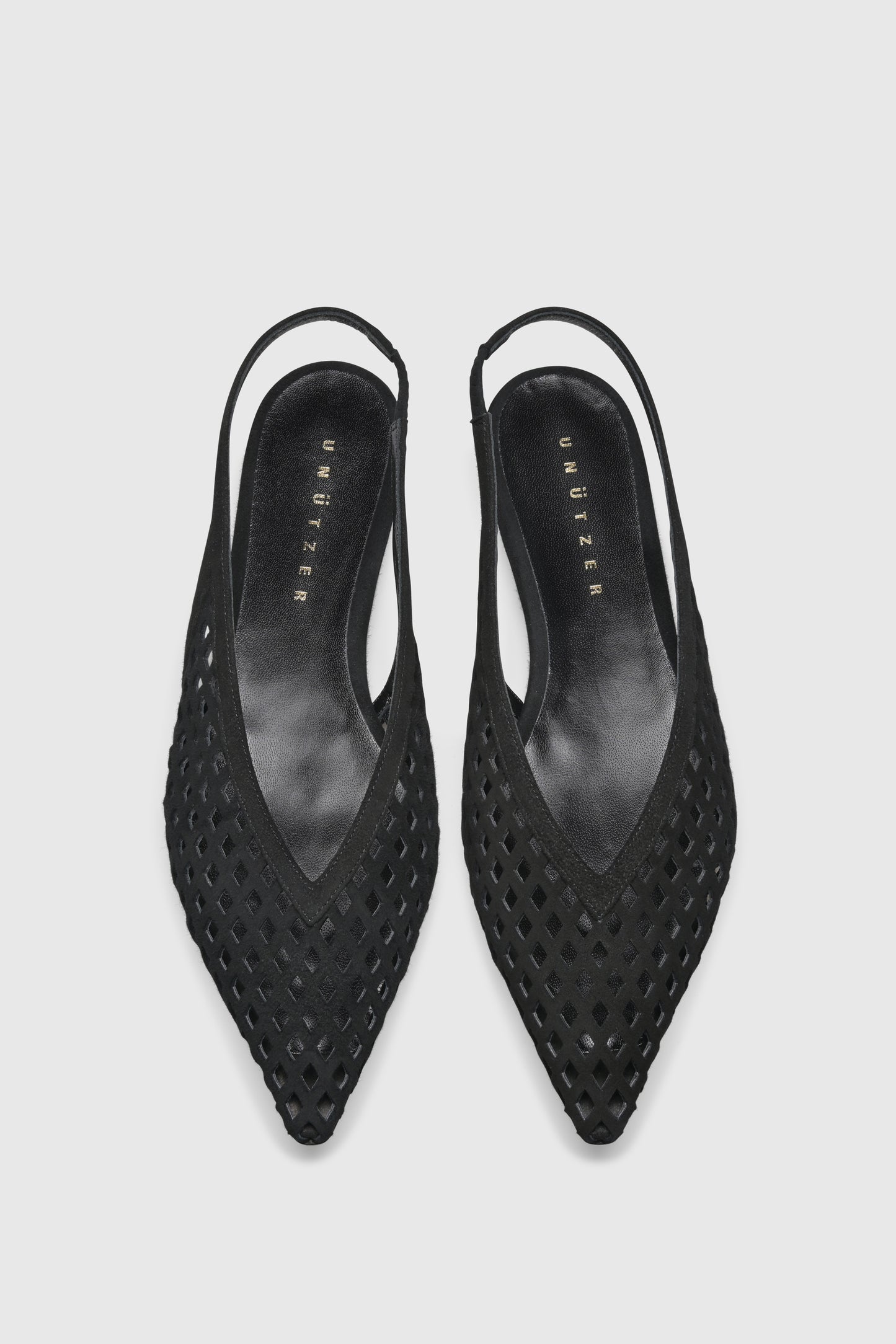 Slingback 9422 Camoscio Black