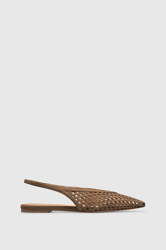 Slingback 9422 Camoscio Taupe