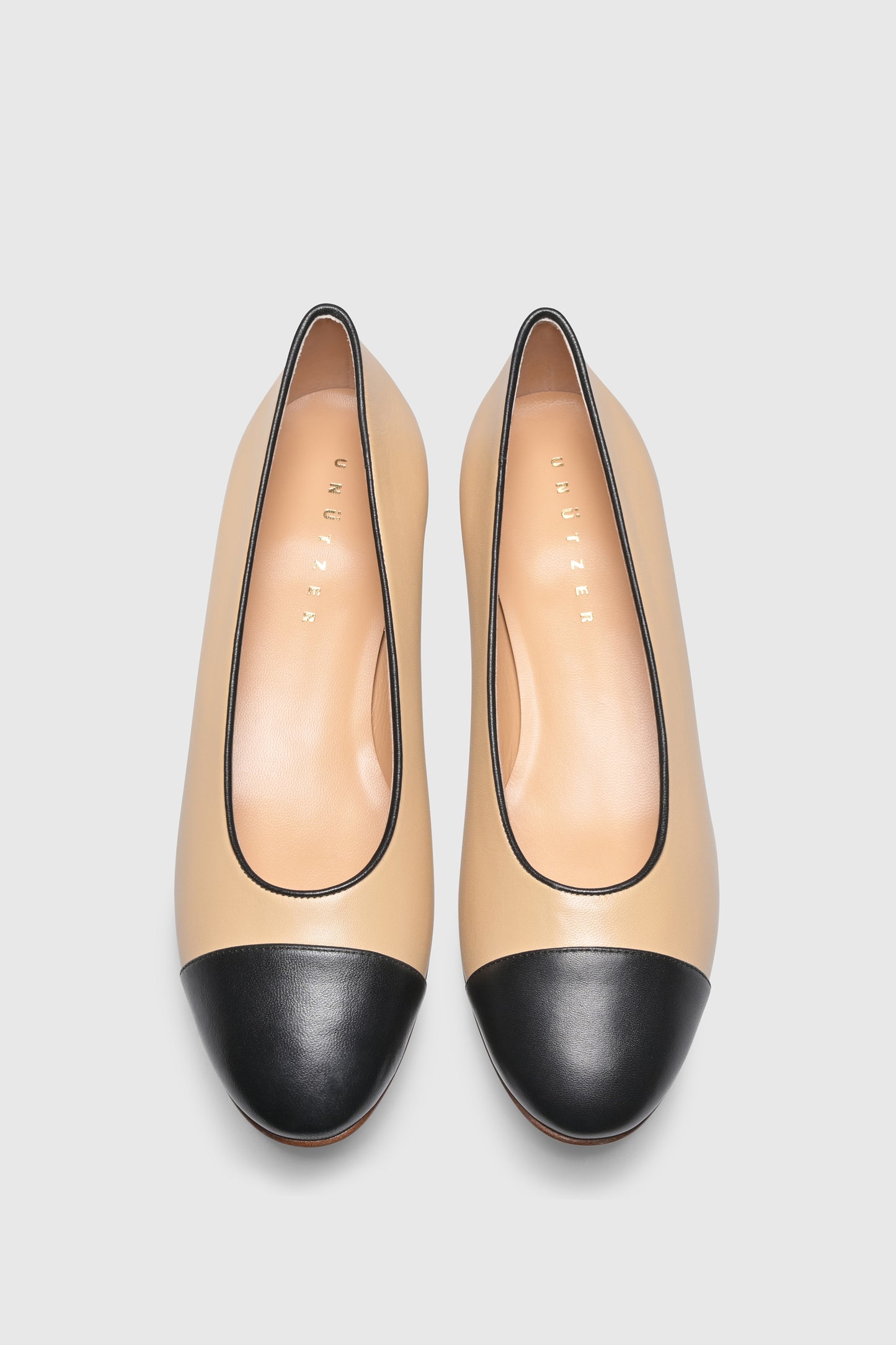 Ballerina 9501 Nappa Beige Black