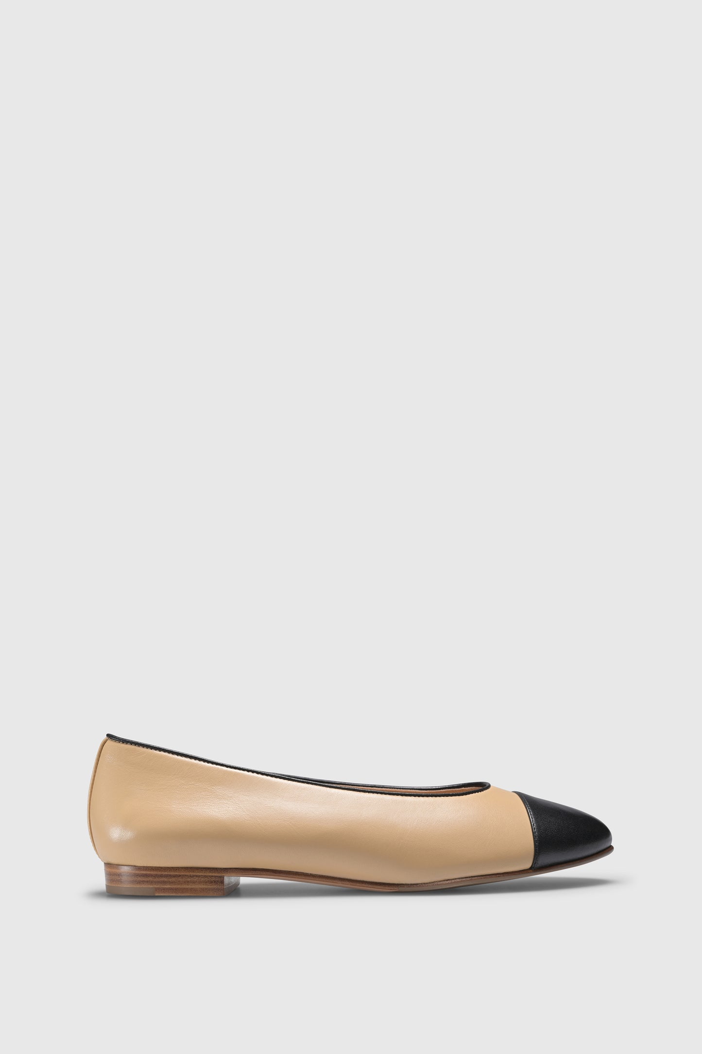 Ballerina 9501 Nappa Beige Black