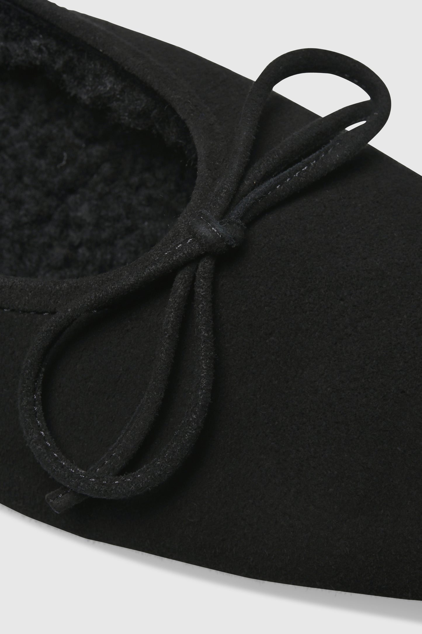 Ballerina 9551 Camoscio Black Shearling Black