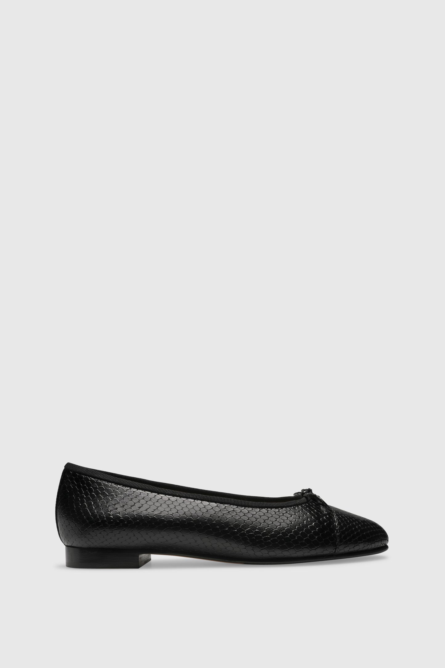 Ballerina 963 Pitone Stampato Black