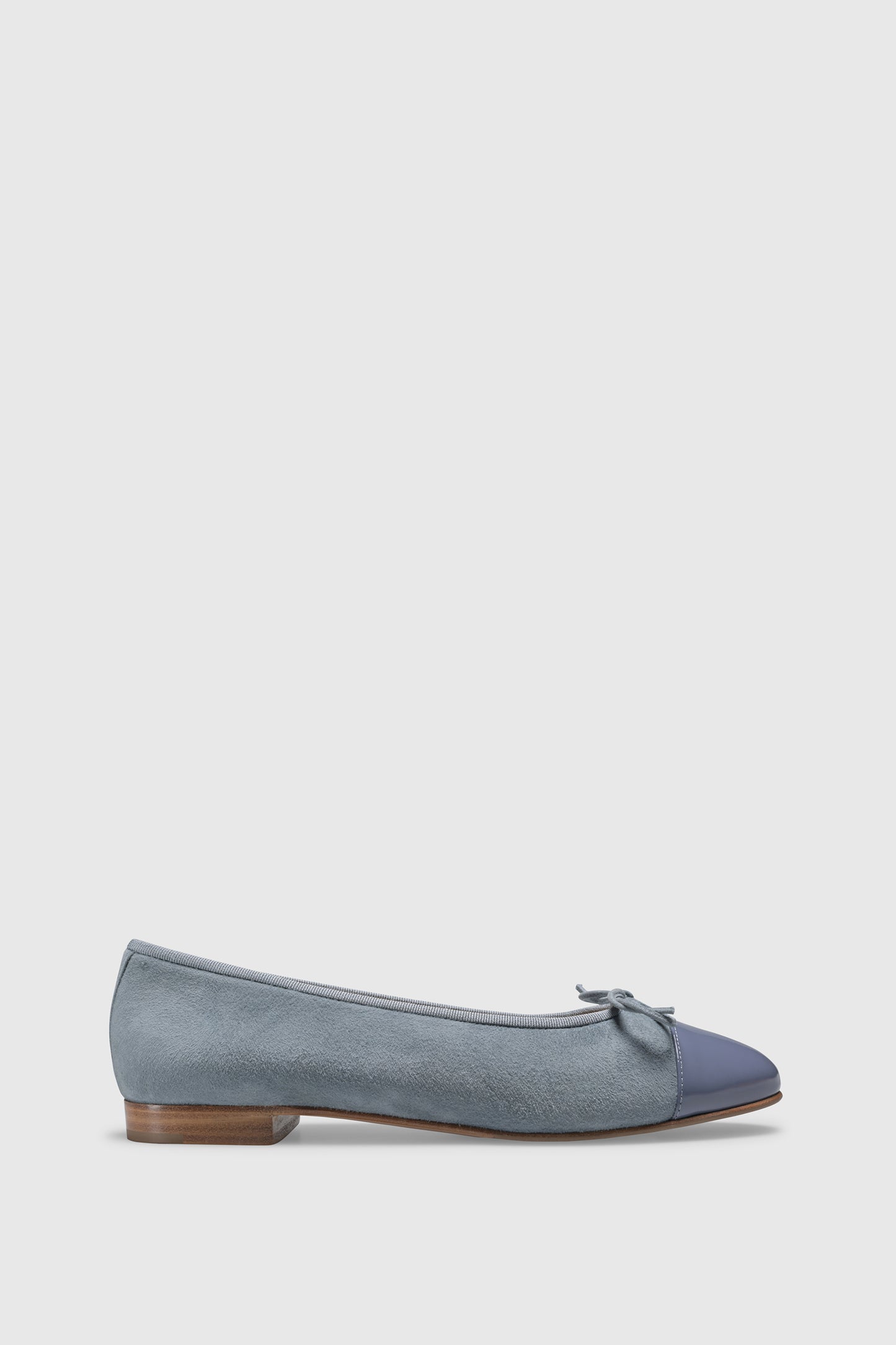 Ballerina 963 Camoscio Vernice Light Blue