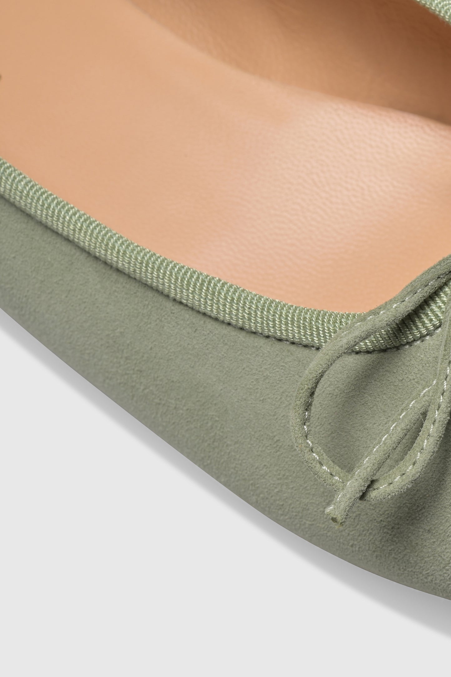 Ballerina 963 Camoscio Vernice Sage