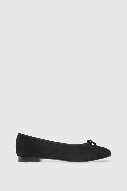 Ballerina 963 Camoscio Black