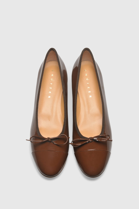 Ballerina 963 Vernice Chocolate
