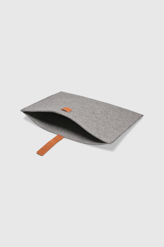 Laptop Case Textile Grey