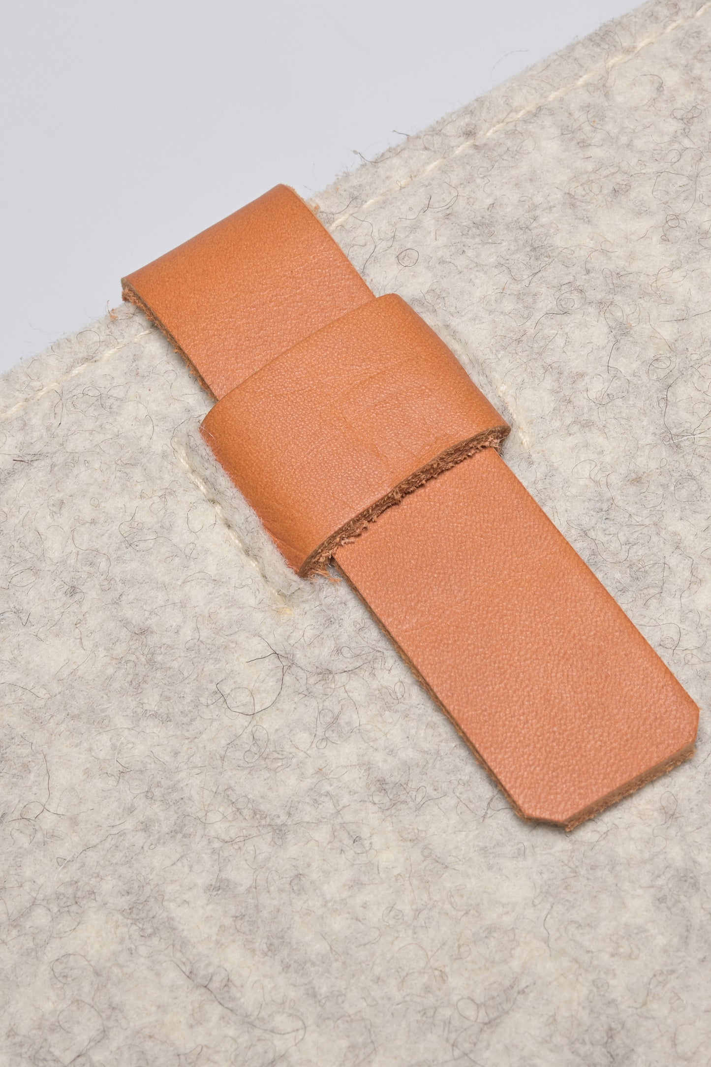 Laptop Case Textile Light Grey