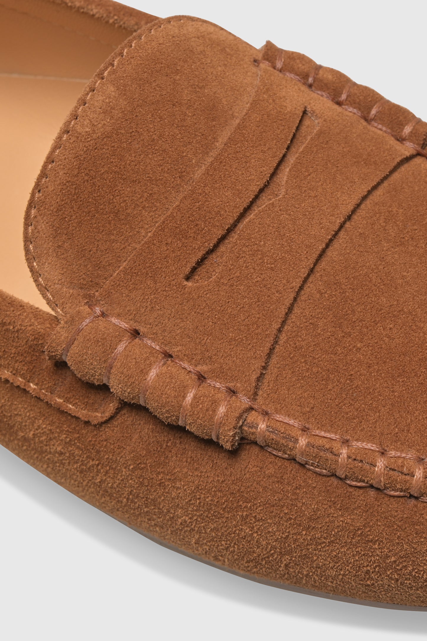Loafer 1490 Velour Cognac