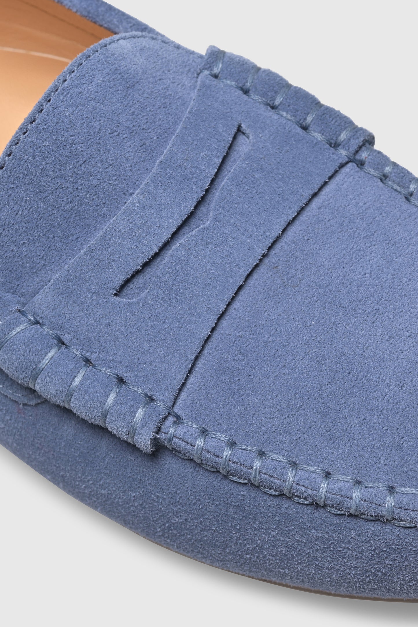 Loafer 1490 Velour Light Blue